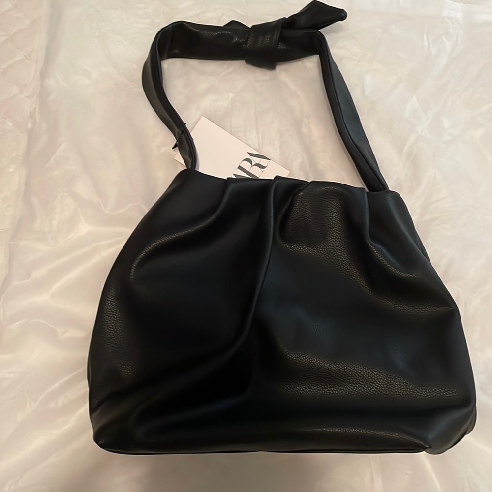 Brand new faux leather Zara shoulder bag